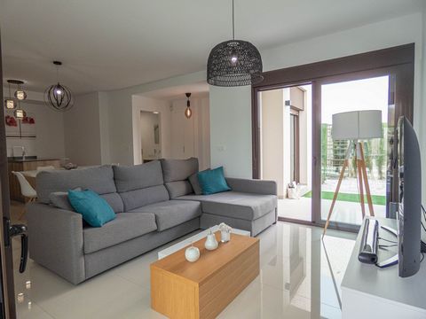 We are excited to offer this RESALE MODERN GROUND FLOOR APARTMENT for sale, which has a build size of 74m2 and has a wraparound garden and offers two bedrooms, two bathrooms on the well-known and highly respected LA FINCA GOLF and SPA RESORT, close t...
