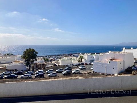 stupendo Inmobiliaria offers this two-story townhouse that offers direct sea views and a privileged location in the main area of Puerto del Carmen. With 5 bedrooms, 2 bathrooms, 2 living rooms, patio, utility room and small storage areas. The first f...