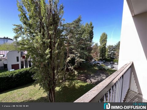 Mandate N°FRP155075 : Apart. 3 Rooms approximately 67 m2 including 3 room(s) - 2 bed-rooms - Balcony : 9 m2, Sight : Dégagée. Built in 1975 - Equipement annex : Balcony, parking, double vitrage, ascenseur, Cellar - Class Energy D : 196 kWh.m2.year - ...