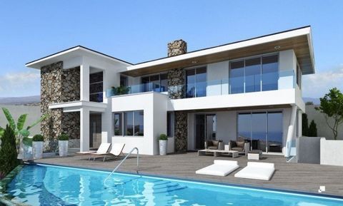 Located in Limassol. The villa is set upon a mountain side of Agios Tychonas near Armenohori village of the eastern Limassol suburbs. Perhaps no other neighborhood will open to you such breathtaking vistas and the entire coastline of Limassol. The ma...