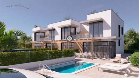 Located in Isla Plana. Estimated completion of 4 semi-detached houses December 2024! The properties consists of a living room, kitchen, 1 double bedroom and 1 complete bathroom all on the ground floor, while on the first floor we have 2 double bedroo...