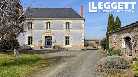 A27887TLO79 - Beautiful light-filled three-four bedroomed residence, in a quiet and sought-after village, just a short distance from the medieval heart of Thouars (7km) with its bustling weekly markets and range of shops and services. Two terraces fa...