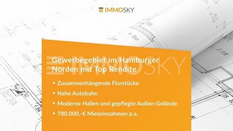 Seltene Anlagemöglichkeit in 11 bestehende Gewerke in einem Gewerbegebiet x Perfekte Anbindung an die Autobahn x Moderne und weitläufige Hallen mit über 10.000QM Fläche x zuverlässige Netto-Mieteinnahmen von über 780.000,- EUR p.a. x Verkauf als GmbH...