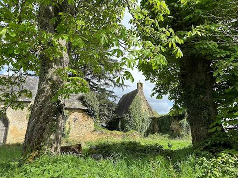 Sarthe – 2 hours from Paris At the end of a peaceful path in a dominant position, former estate outbuildings presenting incredible restoration opportunities including a 16th-century chapel with its altar, an old entrance porch, and several centuries-...