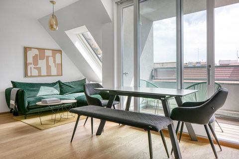 For stays longer than 1 month, we offer custom pricing. Please reach out for an exact quote! Discover the best of Vienna, with this modern apartment in a great location. It’ll be easy to simply show up and start living in this fashionably furnished a...