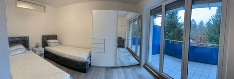 Fully furnished 4-room flat with south-west loggia (approx. 6 m²) in one of the best residential area in Frankfurt Nordend for rent after full renovation. All furniture is new. The approx. 75 m² flat has vinyl design flooring and is located on the 1s...