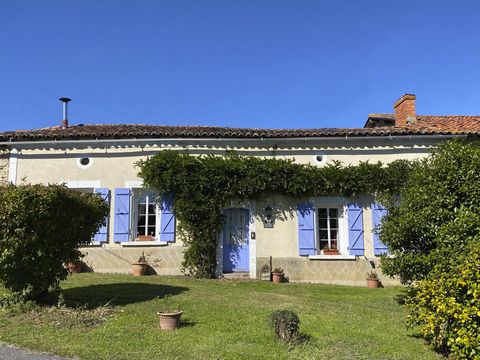 Within walking distance of the leisure lake at Brossac, this country house has generous rooms and outbuildings including a stable block and attached barn. The land and outbuildings would be ideal for horses, for animal husbandry and/or for self-suffi...