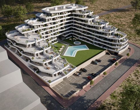 3 bedroom flat for sale in San Miguel de Salinas(Alicante)~~This property consists of 3 bedrooms and 2 bathrooms, kitchen-living-dining room, pantry and large terrace.~~Spacious Apartments with Stunning Amenities~This new construction residential com...