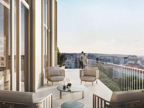 Wonderful 5 bedroom penthouse with a total area of 442 sqm located in the Pulse Lisboa development. The penthouse is spread over floors 11, 12, 13 and 14 of the building where it is located. On the 11th floor there is a 10 sqm hall, a bathroom, a 15 ...