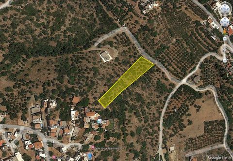 Located in Agios Nikolaos. Plot of building land, nicely positioned on the slope of the hill of Katsikia, northern outskirts of Agios Nikolaos, Crete. The land enjoys uninterrupted views of the sea (Mirabello Bay), the hills and the mountains and bre...