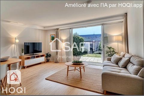 Located in the center of Ségny close to all amenities, come and discover this pretty semi-detached house of 117m2 composed on the ground floor of a garage, a cellar and laundry room. On the 1st floor you will discover the bright living room and its s...