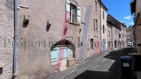 P71a // Immobilière Des Familles präsentieren eine leerstehende Immobilie in Saint-Gengoux-le-National ref: 031. Ein mittelalterliches Dorf, eingebettet zwischen mehreren Sehenswürdigkeiten. Ideal gelegen an der Kreuzung der Straßen, die über Cluny, ...