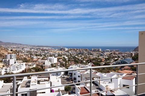 Stunning 3 Bed 2.5 Bath Penthouse with Breathtaking Ocean Views Newly listed and priced to sell welcome to Casa Tiburon an exquisite 3 bedroom 2.5 bath penthouse offering unparalleled panoramic views of the Sea of Cortez Cabo's marina and the vibrant...