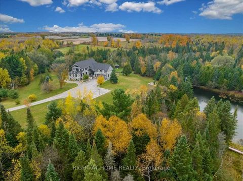 Paradise Awaits you......Modern finish, picturesque streams and ponds, in-law suite, full gym and a private primary suite all on 49.25 Acres * This Custom built 5+1 bedroom home sits on your own park like property. Custom Built Home built in 2021 w/T...