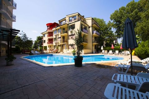 We offer you a large 2 bedroom2 bathroom apartment in the well-maintained complex Sapphire in Sunny Beach Resort. The property has great location and excellent infrastructure surrounding it. It is suitable for year-round living. The complex is just 2...