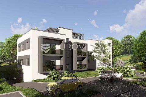 Zagreb, Dubrava, four-room apartment NKP 80,68 m2 on the ground floor of a luxury building marked P2 under construction. The apartment marked S4 consists of an entrance hall, a living room with a dining room and a kitchen, three bedrooms, a bathroom,...