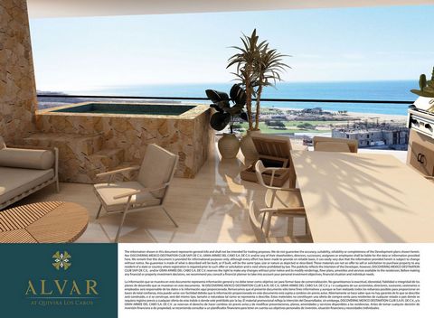 Alvar is a low density enclave of just 70 luxury single level residence condos. The unique design of the project is credited to Gomez Vazquez International architectural firm who also designed the St. Regis Los Cabos just steps away. The buildings ar...