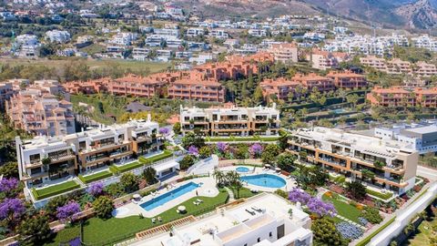 New development of luxury apartments for sale East of Estepona in a gated exclusive community full of amenities with gym heated pool and jacuzzis luxury landscaping children areas lake and yoga island in walking distance to facilities and within a sh...