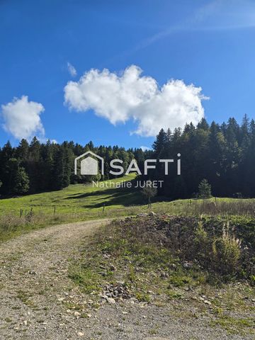 À vendre : Terrain de 808 m² dans le Parc National du Haut Jura - Prémanon Découvrez ce magnifique terrain de 808 m², idéalement situé au cœur du Parc National du Haut Jura, à Prémanon. Ce bien rare est borné et bénéficie d'une situation privilégiée,...