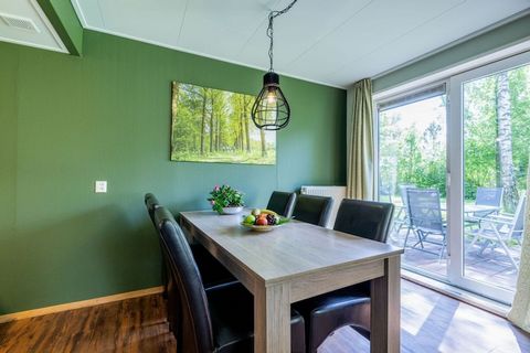 This spacious, child-friendly holiday home in Scherpenzeel is the perfect getaway for families or groups of up to 6 guests. With a generous 103 m² of space, the home features two cozy bedrooms, each with twin boxspring beds (90x200 cm), and a special...