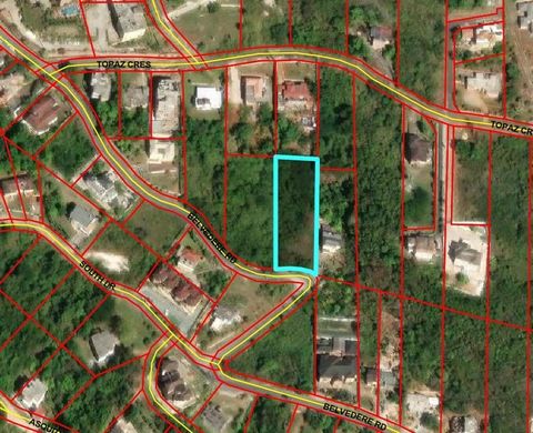 0.61 acres of residential land on Belvedere Road, part of the well established Golden Acres subdivision in Red Hills.