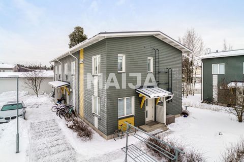 Now a really nice two-storey townhouse end apartment from the sought-after residential area of Kuivasranta.Cozy and spacious apartment in an excellent location close to services, and excellent transport links to the centre of Oulu.Practical layout: d...