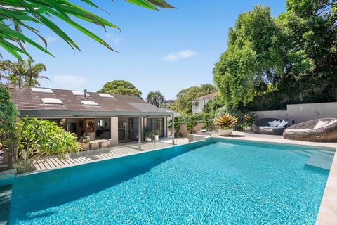 Set on an impressive 841sqm (approx.) block of land with an over 18 meter frontage and a sunny NE aspect, this superbly renovated family residence presents a rare opportunity to buy into a tightly held blue-ribbon pocket of Vaucluse, just footsteps t...