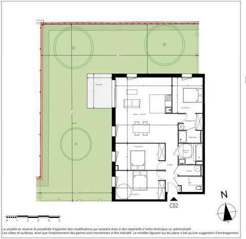 T4 Neuf - centre ville d'Arès