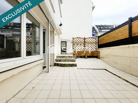 Appartement T2 47 m2 - Grande terrasse, refait à neuf
