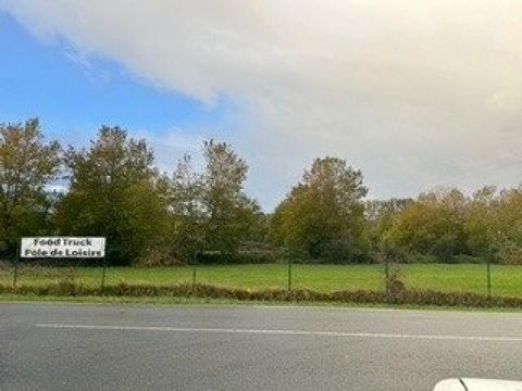 Terrain de loisirs avec mini golf et food truck