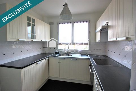 Beau F3 dernier étage, ascenseur, parking et cave