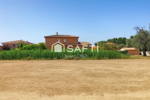 Terrain nue viabilisé à Rivesaltes de 457 m2 avec permis de construire validé pour villa - Possibilité de " Villa clé en main "