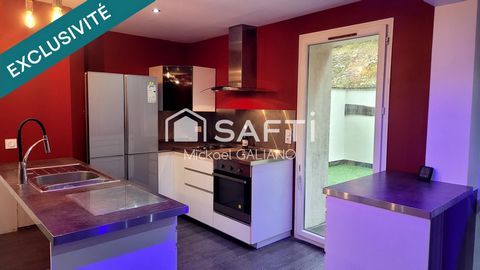 Maison de village en duplex, avec terrasse