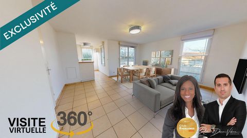 Appartement T3 63m² avec grande terrasse 62m² L'Isle d'Abeau