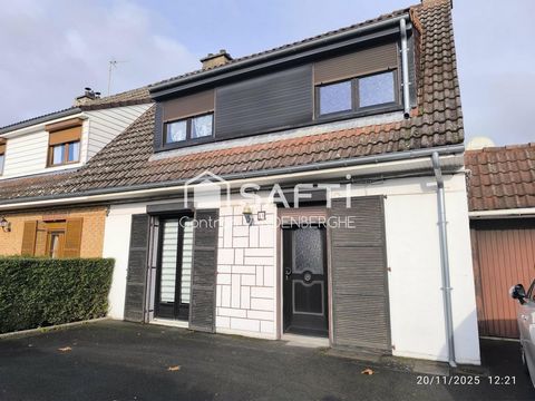 EXCLUSIVITÉ ARQUES (62) : Maison 3 Chambres, Garage & Jardin !
