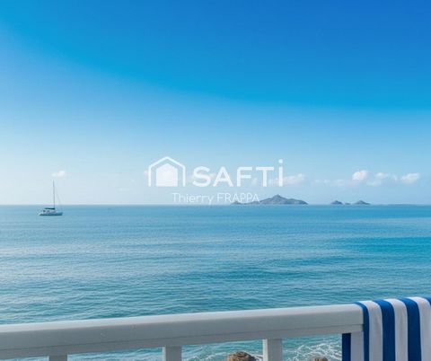 Suite contemporaine sur la Route des Sanguinaires : lumière, design et horizon bleu