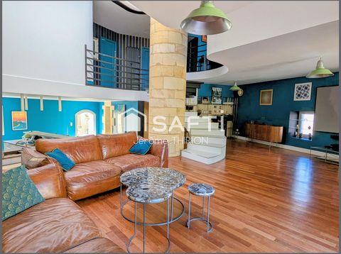 Demeure Pierre , rénovation d'architecte style loft avec grand patio