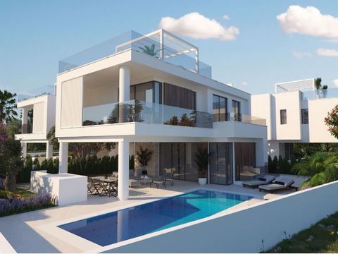 Four Bedroom Detached Villa For Sale in Pernera, Famagusta - Title Deeds (New Build Process) Last remaining 4 Bedroom villa !! - B3 A total of 5 Grand Villas are located in an exclusive and private area. There are 2 different type of design, all at t...