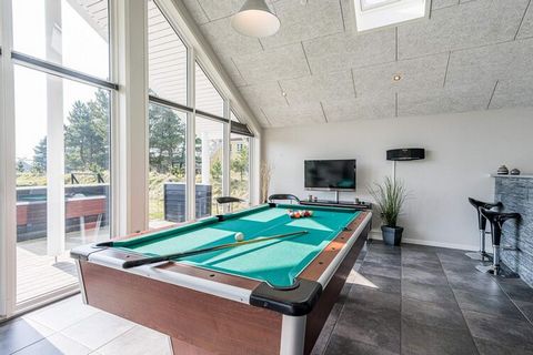 NO GRUPPI DI GIOVANI - Super cottage. Con la grande sala attività di 37 m2 con accogliente bar e freccette, ci sono reali opportunità per far passare il tempo. Al tavolo da biliardo / ping pong o air hockey, ci sono opportunità di combattere molti to...