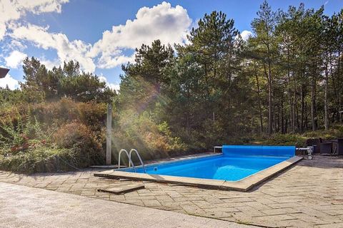 Ampio cottage con piscina all'aperto riscaldata e posizione fantastica proprio accanto ai meravigliosi paesaggi di dune di Dueodde e a una delle migliori spiagge sabbiose del paese. Un'ampia terrazza solarium circonda la piscina all'aperto, riscaldat...