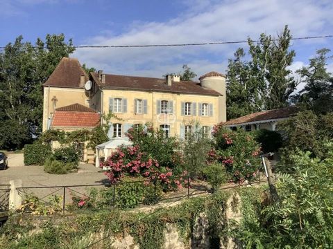 Wonderful opportunity to acquire an enchanting 8 bedroom historic Chateau with separate 2 bedroom guest house, nestling in 3 hectares of glorious land with beautiful gardens, expansive pool and barn, while enjoying panoramic views from its peaceful l...
