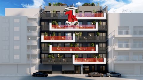 THIS PROPERTY INCLUDES A 1% WELCOME ESTATES GIFT! WELCOME presents this New Build project located just 5 minutes walk from the central Del Cura beach in Torrevieja. The building consists of 21 apartments with 2 and 3 bedrooms with parking spaces. The...