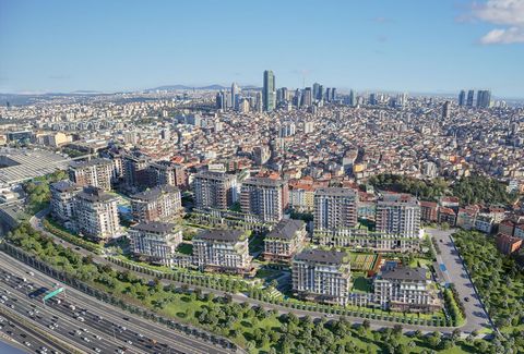 El proyecto DAP YENİ LEVENT, situado en un lugar destacado del Centro de Comercio y Finanzas de Estambul, frente al estadio Galatasaray, se destaca en una meseta de 35 metros de altura con vistas a los bosques de Belgrado. Situada en el distrito de S...