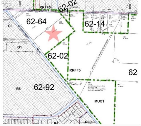 This is for lot 600 and it is 5 acres and is zoned mostly MUC-2 with a little CI (see zoning map in photo section) - NOTE all 10 lots total adding up to just under 110 acres are available to be sold together or separately. ZONING varies per lot (see ...