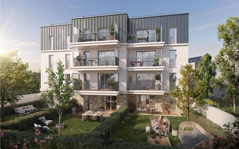 À Chennevières-sur-Marne, investissez dans un T1 au T5 composé d’un bâtiment en R+4+combles sur rue et de 3 autres bâtiments de moindre hauteur en retrait entourés de jardin arborés, un espace de nature pour les résidents. d’architecture parisienne, ...