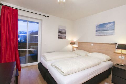 The tastefully furnished apartment for 8 people is fully equipped. The holiday apartment is on the first floor and has a balcony with a wonderful view of the valley and the surrounding mountains. You enter a cozy living room with typical Austrian fur...