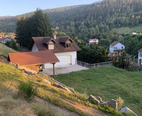This detached 4-bedroom house has wonderful views and comes with 2 acres of land. The property is situated in the heart of the Vosges Mountains and would suit those who enjoy an outdoor lifestyle. The area is fantastic for hiking, biking and wild-swi...