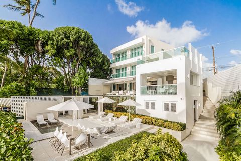 Located in St. James. This Avant-garde luxury beachfront villa is the first of its kind on Barbados' Platinum West Coast. Footprints is outstanding with modern and minimalist architecture, boasting striking contemporary style that takes full advantag...