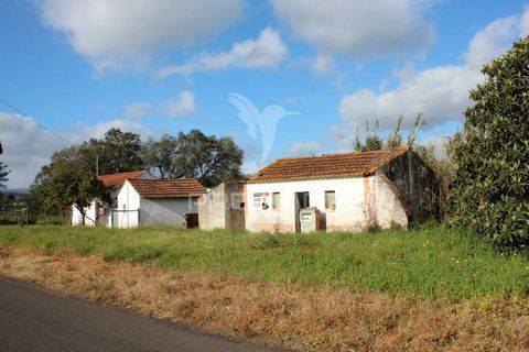 Ruin with land in Vale Brejo, Ribeirade Fráguas, Rio Maior With good sun exposure and inserted in a very quiet area. Plot with 821.06m2, with about 200m2 in the residential area and the remaining 620m2 of land for cultivation/vegetable garden. Very q...