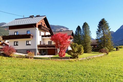 Our accommodation is located in a side street near the center of Gosau. The lovingly furnished apartment offers a large kitchen, fully equipped with high -quality kitchen appliances, fully automatic machine coffee machine (including beans), dishwashe...